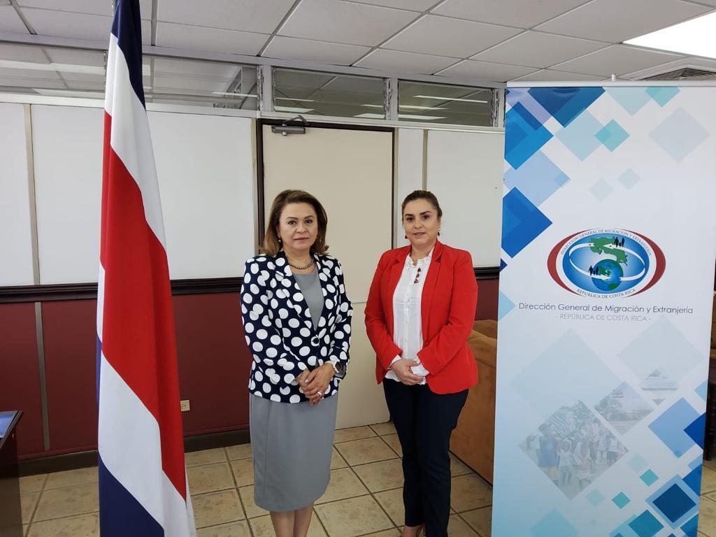 Reunión con la Directora de Migración y Extranjería de Costa Rica, Sra. Marta Vindas. Conversamos sobre oportunidades de cooperación con ⁦la OEA y otros asuntos